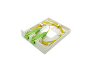 2 SC Single/Multimode Fiber Optic Termination Box For FTTH Indoor Network