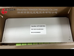 การแบ่งพลังงานแบบเดียวกัน 1:32 สายไฟฟ้าออปติก PLC Splitter ท่าข้ามสําหรับตู้เครือข่าย