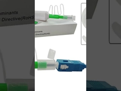 ST FC LC SC 2.5mm เครื่องเชื่อมไฟเบอร์ออปติก ปากปลายปากกาทําความสะอาดปากกา One-Click Cleaner Pen 800 ครั้ง