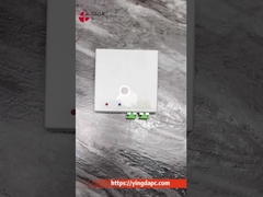 FRB-4C 4 Port Indoor Fiber Optic Outlet Box สําหรับ DIN 35 มม.