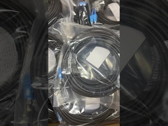 NSN สายพับสายไฟฟ้า LC / UPC - SC / UPC กระโดดเส้นใยแบบเดียว