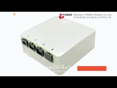 FRB-4D 4 คอร์ม มินิ Outlet FTTH ภายในกล่องปิดไฟเบอร์สําหรับ 35 มม DIN Rack
