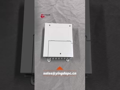 FTB008 8 Port Uncut Mid Span Fiber Optic Cable Termination Box สําหรับสายไฟฟ้า FTTH
