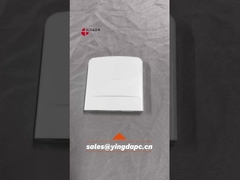 FTB104P 4 คอร์ FTTH สายไฟฟ้าออปติก ซอคเก็ตผนัง CATV ODN PON เครือข่าย