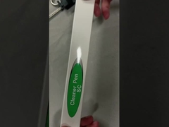 FTTH optical fiber One Click LC MU Connector 1.25mm เครื่องทําความสะอาดปากกาทําความสะอาดชนิดสีฟ้า CE ROHS