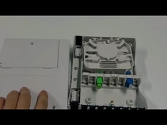 FTB008 8 โพล ติดท้ายภายในบล็อก FTTH ODP FTB สายไฟเบอร์ออปติก