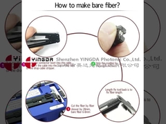 การติดตั้งสนามเร็วกล UPC LC สายเชื่อมไฟเบอร์ออปติก สายเชื่อม SC รวดเร็ว