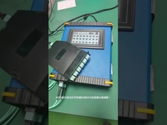 12 24 สายใย MPO MTP แคสเทท พลาสติก OM3 10G Aqua Male Multimode Cable