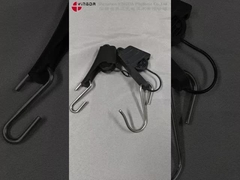 ADSS FTTH Drop Cable Wire Suspension Clamp พร้อม Hook เหล็กไร้ขัดสําหรับกราฟรูป 8