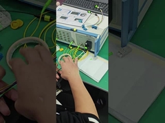 สายเคเบิล MTP MPO ความหนาแน่นสูง - ชุดสายเคเบิล LC 12 Core Hydra พร้อมขั้วต่อตัวผู้และหมุดนำ