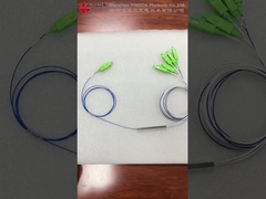 ราคาโรงงาน FTTH ไม่สมดุล 1*5 Mini Type PLC Splitter ตัวเชื่อมต่อ SC ไฟเบอร์ออปติก โทรคมนาคม พลังงานสำหรับ