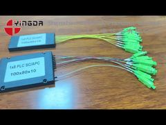 ตัวแยก PLC แบบไฟเบอร์ออปติก ABS Modular พร้อมสาย SC APC 0.9 มม.