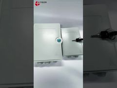 กล่องแยกไฟเบอร์ออปติก IP65 สำหรับภายนอกอาคาร พลาสติก 2 พอร์ต วัสดุพลาสติกสังเคราะห์โพลีเมอร์