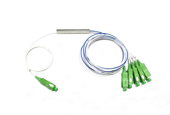 ซื้อ FTTR Passive 1:5 Unbalanced Mini Blockless ไฟเบอร์ออปติก PLC Splitter SC 1X5 70/30 60/40 การผลิตออนไลน์