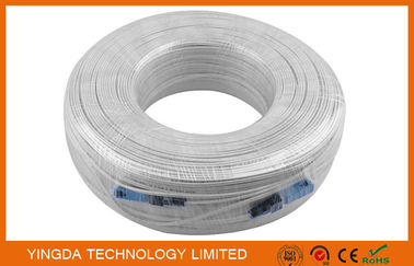 ซื้อ สายแพทช์ไฟเบอร์ออปติกสีขาวพร้อมตัวเชื่อมต่อ FIC Fast SC Simplex SM 200M IL การผลิตออนไลน์