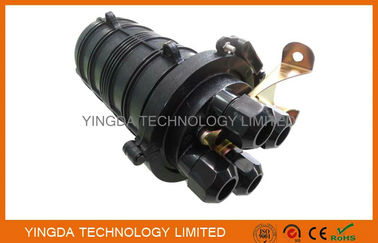 ซื้อ FTTH Fiber Optic Cable Closure 4 Ports 24 คอร์สำหรับท่อใต้ดิน / ท่อ การผลิตออนไลน์