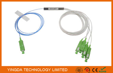 ซื้อ 1 * 4 SC / APC Blockless PLC แบ่งประเภทบล็อก 900um FTTH PON Passive ODN LSZH 1Meter Pigtails การผลิตออนไลน์