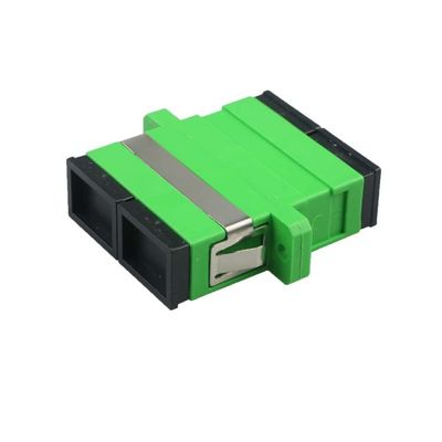 ซื้อ อะแดปเตอร์ตัวเชื่อมต่อไฟเบอร์พลาสติกตัวเชื่อมต่อ SC ถึง SC Duplex SM MM พร้อมหน้าแปลน การผลิตออนไลน์