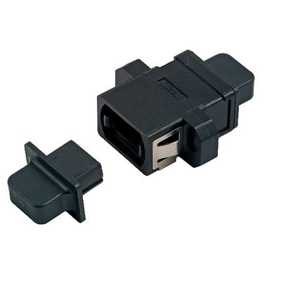 ซื้อ อะแดปเตอร์ไฟเบอร์ออปติกพลาสติก MPO สำหรับสถานีฐานระบบสื่อสาร / กล่อง ODF / MPO การผลิตออนไลน์