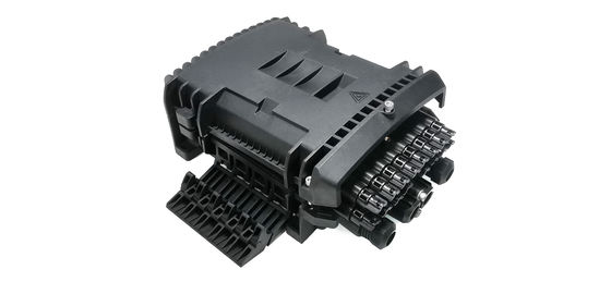 ซื้อ IP68 16 ท่า สายไฟเบอร์ออปติก กล่องกระจาย 96Cores 1x16 Splitter Splice Closure SC PP การผลิตออนไลน์
