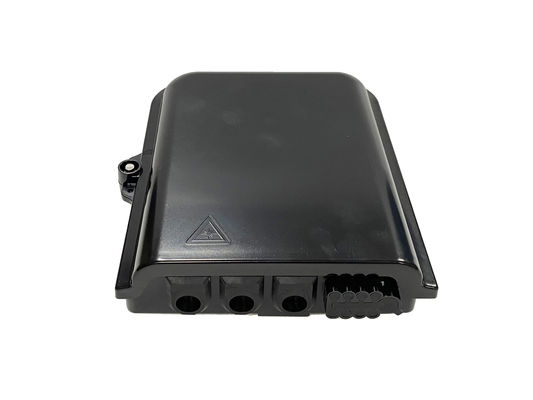 ซื้อ YINGDA 8Ports ไฟเบอร์ออปติก สปริตเตอร์ กล่องสําหรับ FTTH กระจายเคเบิลตก สีดํา 8 คอร์ SC Allen Screw UL94 V0 การผลิตออนไลน์
