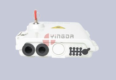ซื้อ 8Port PlasticFiber กล่องแยกแสงออพติคอล / 1x8 Passive Splitter Distribution Box การผลิตออนไลน์
