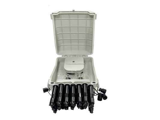 ซื้อ FAT 16 Port สายไฟเบอร์ออปติก Splitter Box กันน้ํา Fast Connector สําหรับการใช้งานกลางแจ้ง การผลิตออนไลน์