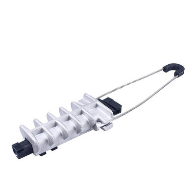 ซื้อ FTTH ADSS อุปกรณ์เสริม โลหะ Anchor Clamp Fiber Optic Cable Clamp สําหรับสายไฟฟ้า การผลิตออนไลน์