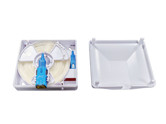 ซื้อ FTTH Indoor ABS 1 Core SC Adapter ตู้ไฟเบอร์ออปติกที่มองไม่เห็น การผลิตออนไลน์