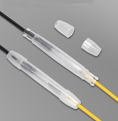 ซื้อ 1 โครงการ Core Transparent Mini FTTH Drop Cable Splice Protection Box ABS PP สําหรับใช้ในภายใน การผลิตออนไลน์