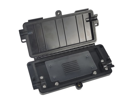 ซื้อ FRB-6A สายไฟเบอร์ออปติก Splicing Box 12 Core 1in 1out Splice Closure สีดํา IP65 ติดผนัง การผลิตออนไลน์