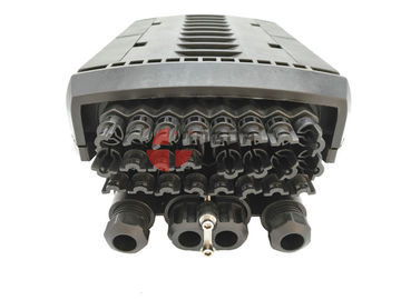 ซื้อ กล่องเชื่อมต่อไฟเบอร์ออปติกสีแดง PPM 96 ซีรี่ส์ 24 พอร์ตสำหรับปลอก FTTH Pole Mount การผลิตออนไลน์