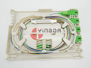 ซื้อ 1 x 4 กล่องแยก PLC Splitter ช่องติดผนังแบบติดผนัง OTB พร้อมแผ่นป้องกันฝุ่น การผลิตออนไลน์