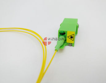 ซื้อ อะแดปเตอร์ไฟเบอร์ออปติก Simplex แบบ Single-mode LC / APC, ไฟเบอร์ออปติกคัปปลิ้ง Green LC การผลิตออนไลน์