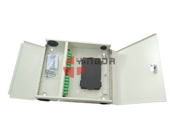 ซื้อ Waterproof 4 Ports 2 ประตูแผงไฟเบอร์ออปติก Patch Panel ODF ติดตั้งอะแดปเตอร์ SC / APC การผลิตออนไลน์