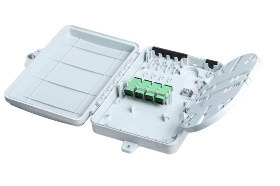 ซื้อ 2-8 ความจุไฟเบอร์ กล่องปิดไฟเบอร์ออปติก เหมาะสมกับ PLC Splitter และ SC / LC Adapter การผลิตออนไลน์