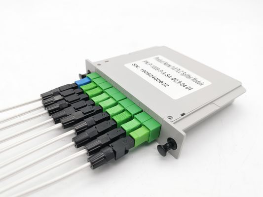 ซื้อ คาเซ็ต PLC Optical Splitter With Pigtail 1x8 PLC ประเภท SC APC LGX กล่องแบ่ง การผลิตออนไลน์