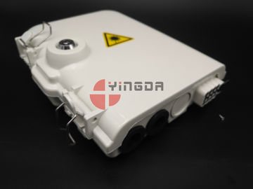 ซื้อ พลาสติก FTTH Drop Cable Fiber Optic กล่อง Splitter 2 ใน 8 พอร์ตออกในร่ม / กลางแจ้ง การผลิตออนไลน์