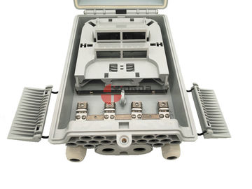 ซื้อ 1/8 ไฟเบอร์ออปติก PLC แยกเทปคาสเซ็ตกลางแจ้ง IP65 ขั้วโลกภูเขาสำหรับ FTTH GPON การผลิตออนไลน์