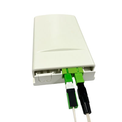 ซื้อ ติดผนัง 2port กล่องการปรับปรุงไฟเบอร์สําหรับการใช้งานในภายใน การผลิตออนไลน์