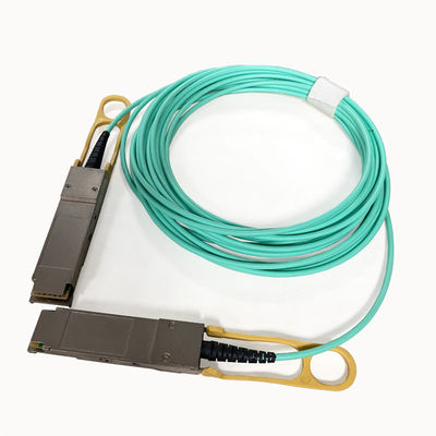 ซื้อ สายเคเบิล AOC อัตราการส่ง 40Gbps อีเทอร์เน็ต ด้วยโมดูลออปติกอล OM3 3mm การผลิตออนไลน์
