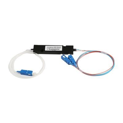 ซื้อ ABS Module WDM FWDM Coupler 1*2 With Connector SC UPC 0.9MM Cable การผลิตออนไลน์