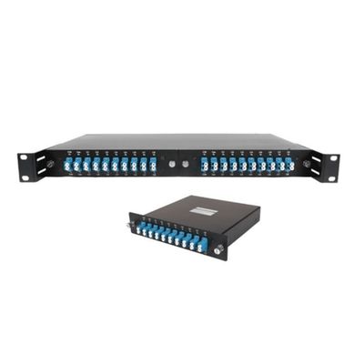 ซื้อ 19 นิ้ว Rack มั่นคงไฟเบอร์ออปติก WDM โมดูล DWDM คาเซ็ต X3 Pluggable สําหรับการส่ง FTTH การผลิตออนไลน์