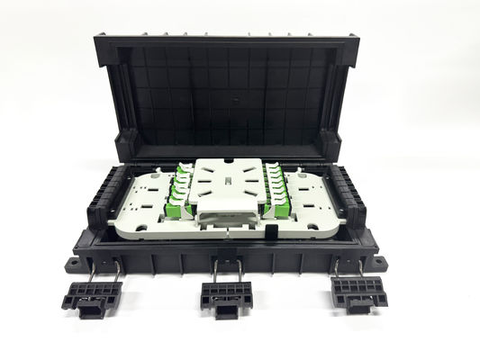 ซื้อ Fiber 1:16 PLC splitter Box Outdoor Fiber Optic Distribution Enclosure Mini FTTH Termination Box cajas nap box IP65 การผลิตออนไลน์