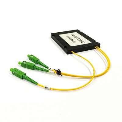 ซื้อ เครื่องแยกไฟเบอร์ออปติก FTTH แบบเดียว 1X2 1X4 1X8 พร้อมกล่อง ABS 2.0mm สําหรับอุปกรณ์ไฟเบอร์ออปติก FTTA ใช้ใน FTTH การผลิตออนไลน์