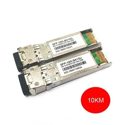 ซื้อ โมดูลรับส่งสัญญาณ SFP+ แบบกำหนดเอง 10Ge 10KM BIDI LC ไฟเบอร์เดี่ยว โหมดเดี่ยว DDM การผลิตออนไลน์