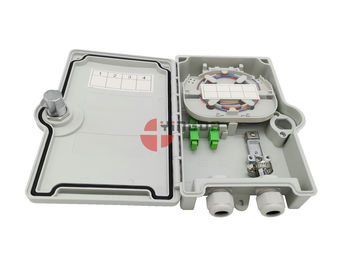 ซื้อ กลางแจ้ง IP65 แยกไฟเบอร์ออปติกกล่องพลาสติก 2 พอร์ตพอลิเมอร์สังเคราะห์วัสดุพลาสติก การผลิตออนไลน์