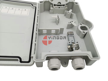 ซื้อ Nap Caja เทอร์มินัลใยแก้วนำแสงแยกกล่องพลาสติกด้านนอกกันน้ำ 2 เคเบิ้ลต่อม การผลิตออนไลน์