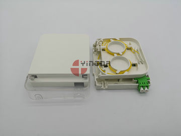ซื้อ LC ไฟเบอร์ออปติกกล่องแยก CPE แผ่นหน้ากันฝุ่นผนัง Outlet IP54 ABS PC การผลิตออนไลน์
