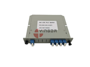 ซื้อ 8 พอร์ตพลาสติกไฟเบอร์ออปติก PLC S Plitter LGX เทปคาสเซ็ตโมดูล ABS SC LC เชื่อมต่อ การผลิตออนไลน์